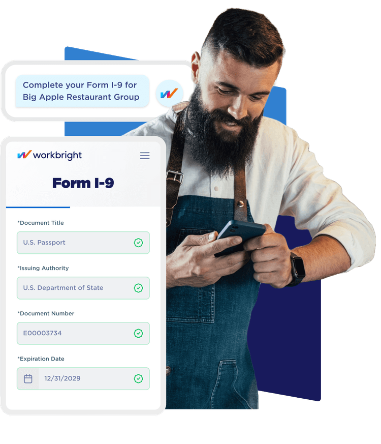 Why do staffing agencies choose WorkBright's Smart I-9?